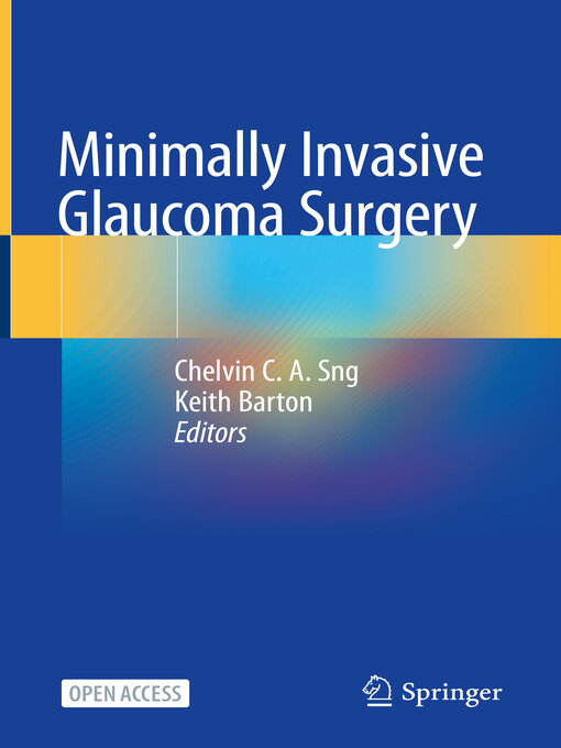 Title details for Minimally Invasive Glaucoma Surgery by Chelvin C. A. Sng - Available